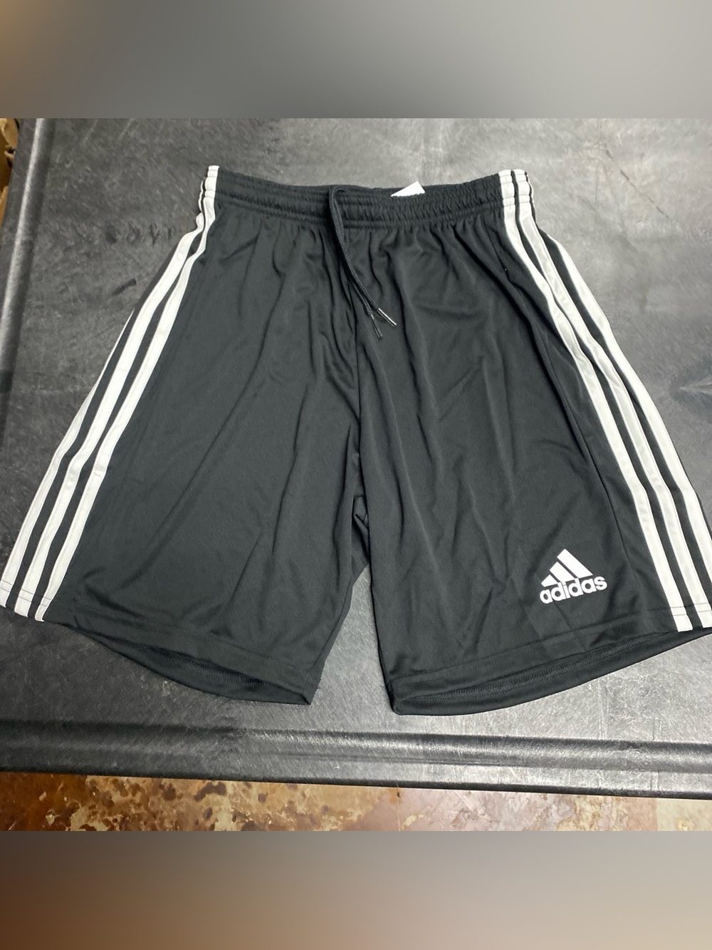 Y2K Adidas Squad 21 Soccer Shorts Men’s Small Black/White Aeroready NWT GN5776